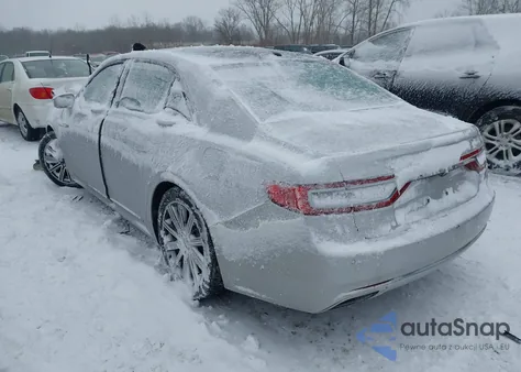 2017 Lincoln Continental Reserve z USA, uszkodzony, nr VIN 1LN6L9RP4H5600326